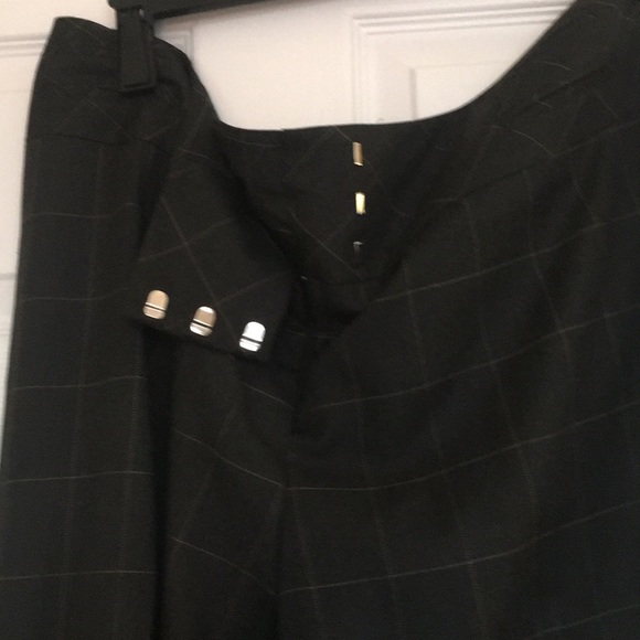 Dress pant! Pin stripe! Beige and grey! - Picture 2 of 3